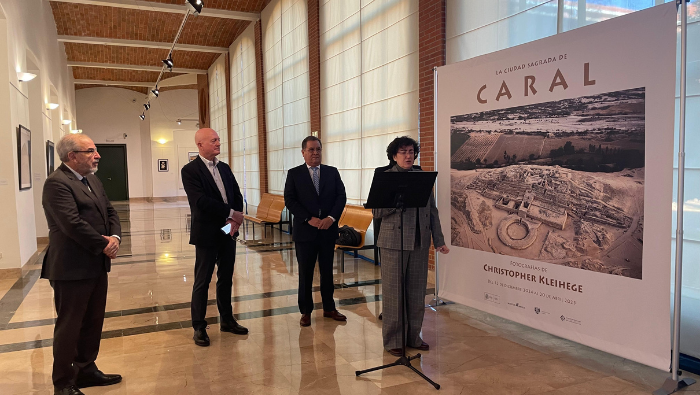 Inauguran muestra “La Ciudad Sagrada de Caral” en el Museo de América de Madrid