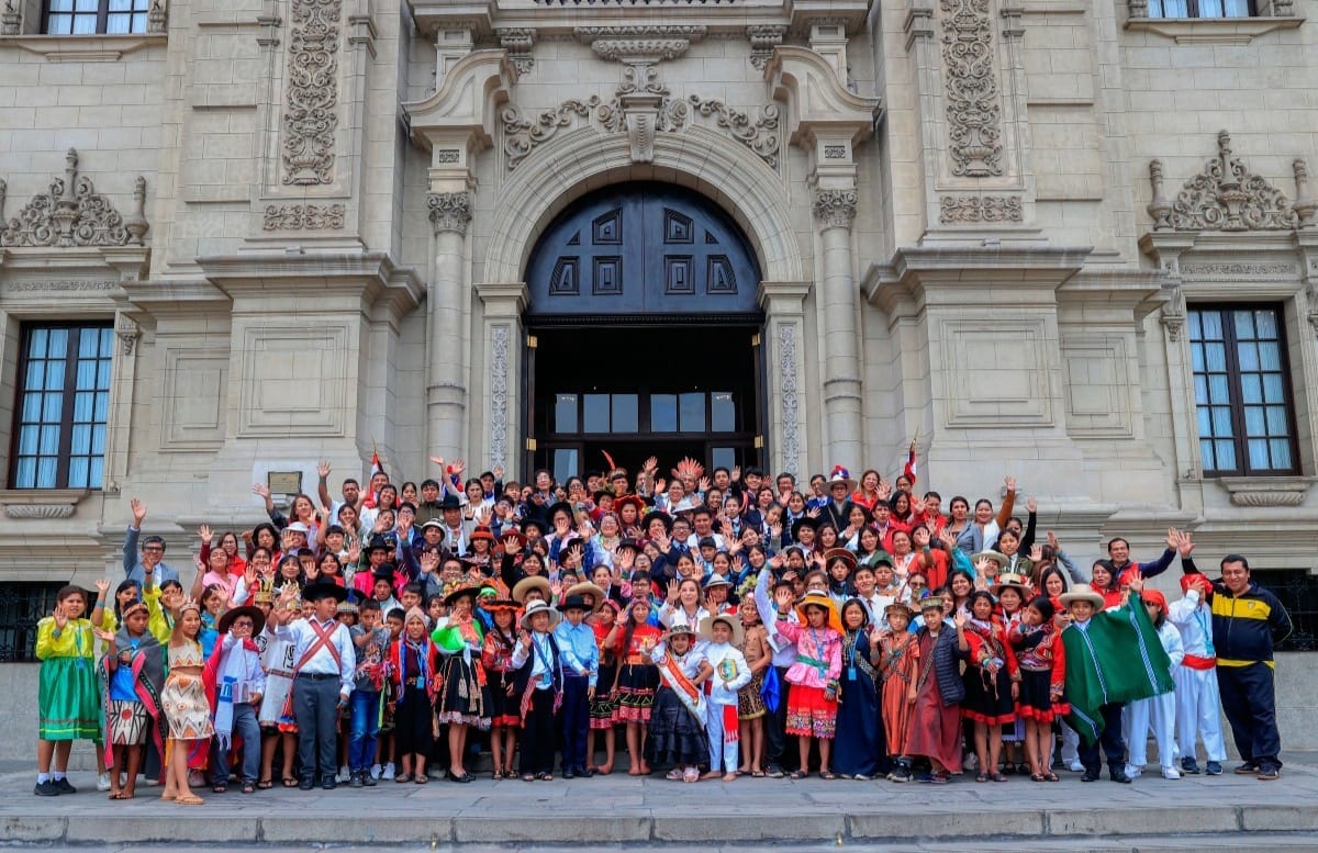 Estudiantes de Huarmaca Presentes en el Tinkuy 2024