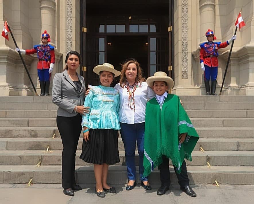 Estudiantes de Huarmaca Presentes en el Tinkuy 2024