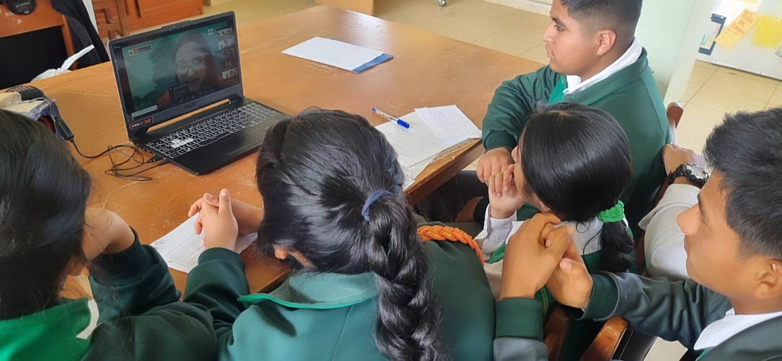 Estudiantes de Huarmaca Presentes en el Tinkuy 2024