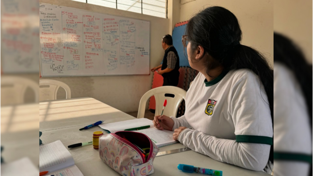 Talleres de reforzamiento educativo para primaria y preuniversitario benefician a seiscientos escolares