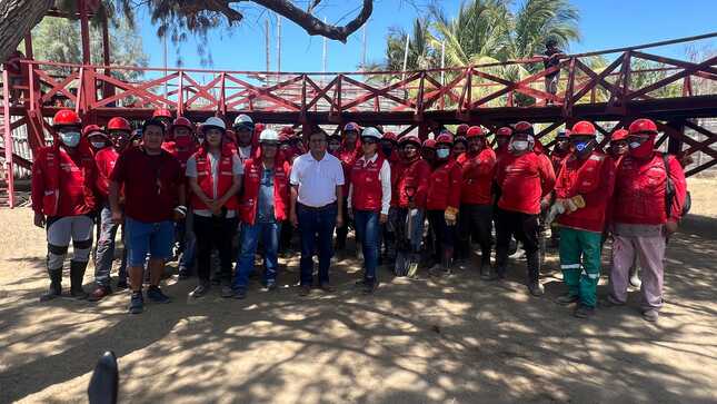 #MDMInforma| ALCALDE SUPERVISA TRABAJOS DE LLAMKASUN PERÚ 💪🦺⚒ 