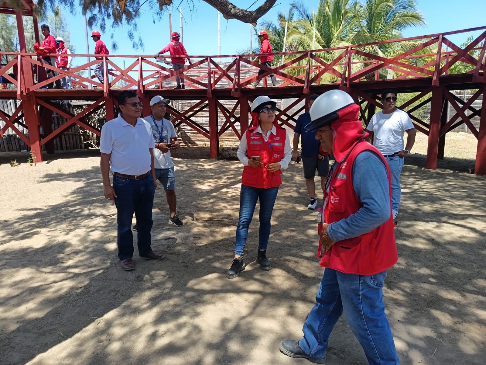 #MDMInforma| ALCALDE SUPERVISA TRABAJOS DE LLAMKASUN PERÚ 💪🦺⚒