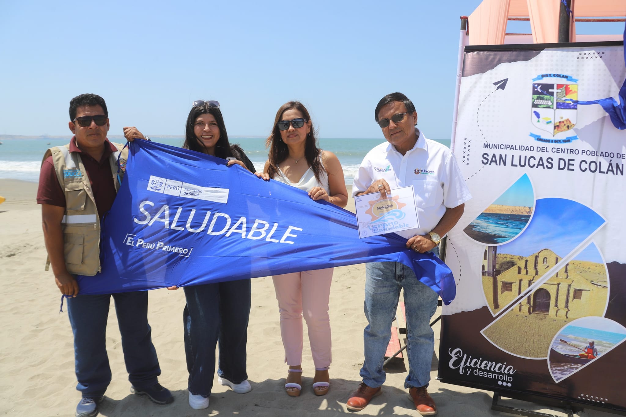 #MDMInforma | MÁNCORA RECONOCIDA CON LA BANDERA AZUL DE VERANO SEGURO 2024 🏄🏖️👏