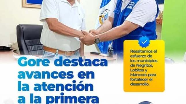 #MDMInforma |GORE FELICITA A MUNICIPALIDAD DE MÁNCORA 🥇🎉🎉