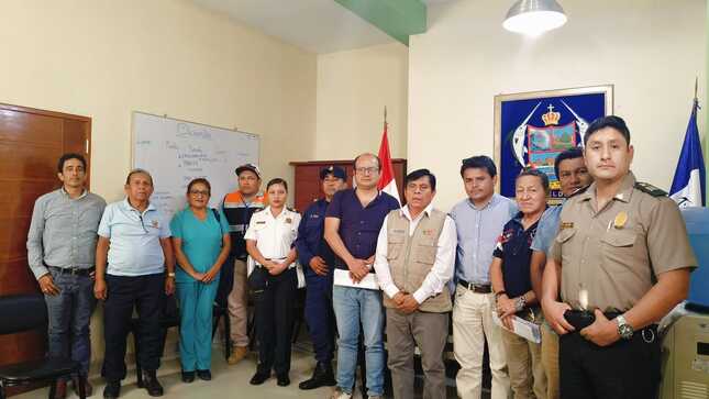 #Máncoraseguro| INTEGRANTES DE CODISEC SE REUNEN PARA ELABORAR EL PLAN PARA UNA NAVIDAD SEGURA 🎄