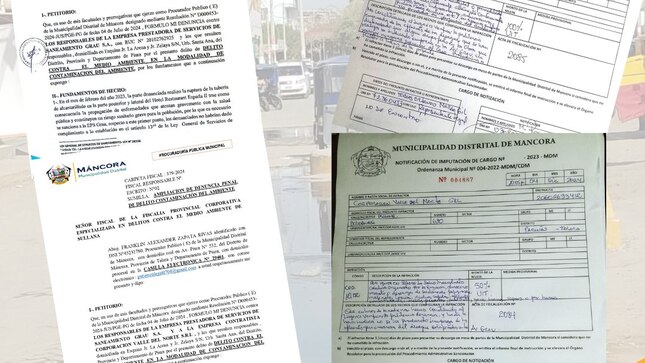 #MDMInforma| MUNICIPIO DE MÁNCORA MULTA A EPS GRAU Y A LA EMPRESA CONTRATISTA CORPORACIÓN VALLE DEL NORTE POR DESBORDE DE AGUAS RESIDUALES 🚨🚨
