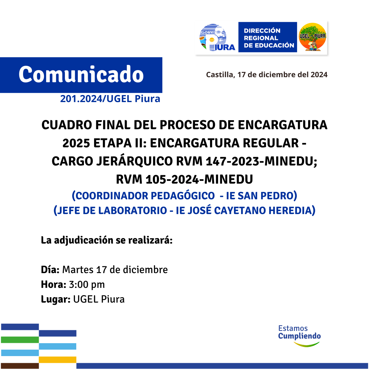 Comunicado