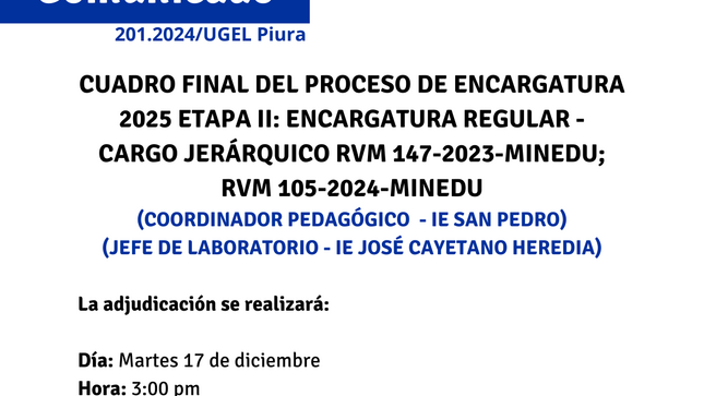 Comunicado