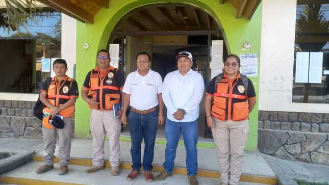 #MDMInforma| ALCALDE DE MÁNCORA SE REUNE CON REPRESENTANTES DE INDECI🦺🤝