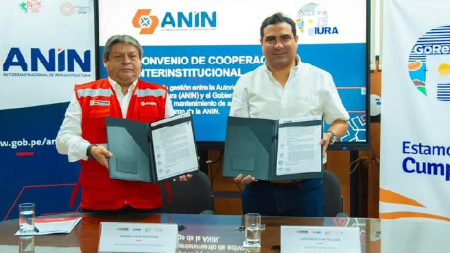 Gobierno Regional Piura y ANIN se unen para mejorar la infraestructura educativa
