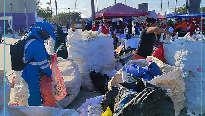 Con gran éxito se llevo a cabo el i reciclatón navideño