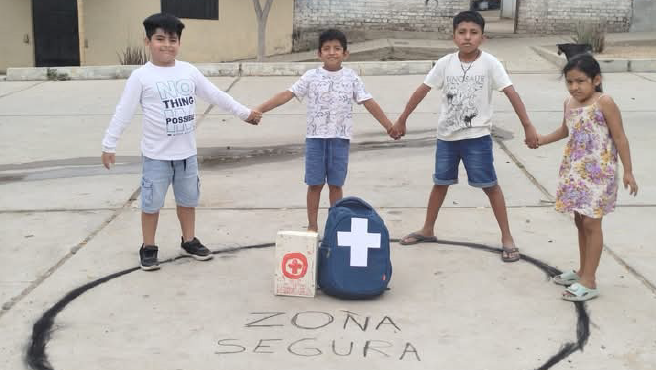 Estudiantes participaron en el III Simulacro Nacional Multipeligro