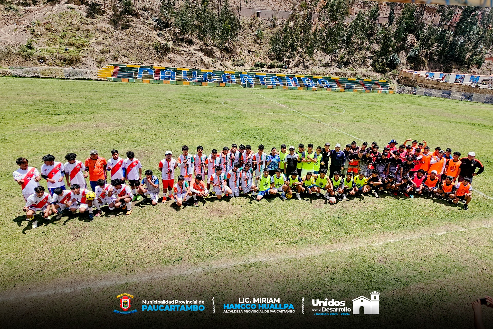 Archivo imagen de La Academia Municipal de fútbol de Paucartambo clausuró las actividades del Año con un Campeonato Inter Distritos