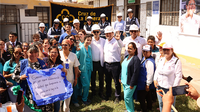 Más de 116 mil pobladores de Cruz de la Esperanza se beneficiarán con nuevo puesto de salud