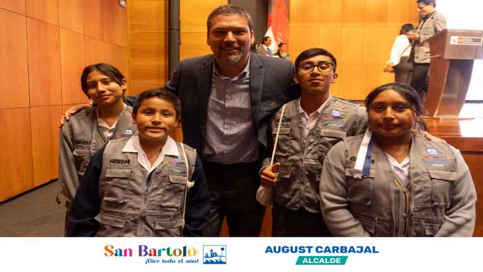 El 20 de noviembre, San Bartolo recibió por segundo año consecutivo el reconocimiento #ModoNiñez, destacando su compromiso con los derechos de los niños y niñas.