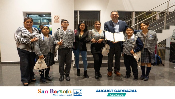 El 20 de noviembre, San Bartolo recibió por segundo año consecutivo el reconocimiento #ModoNiñez, destacando su compromiso con los derechos de los niños y niñas.