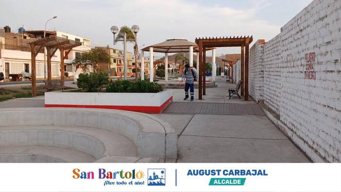La Municipalidad de San Bartolo continúa con su plan de fumigación y desratización en diversos parques del distrito, garantizando un entorno saludable para los vecinos y visitantes.