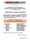 Vista preliminar de documento COMUNICADO 002 - EXAMEN CONOCIMIENTO Publicado: 17-12-2024