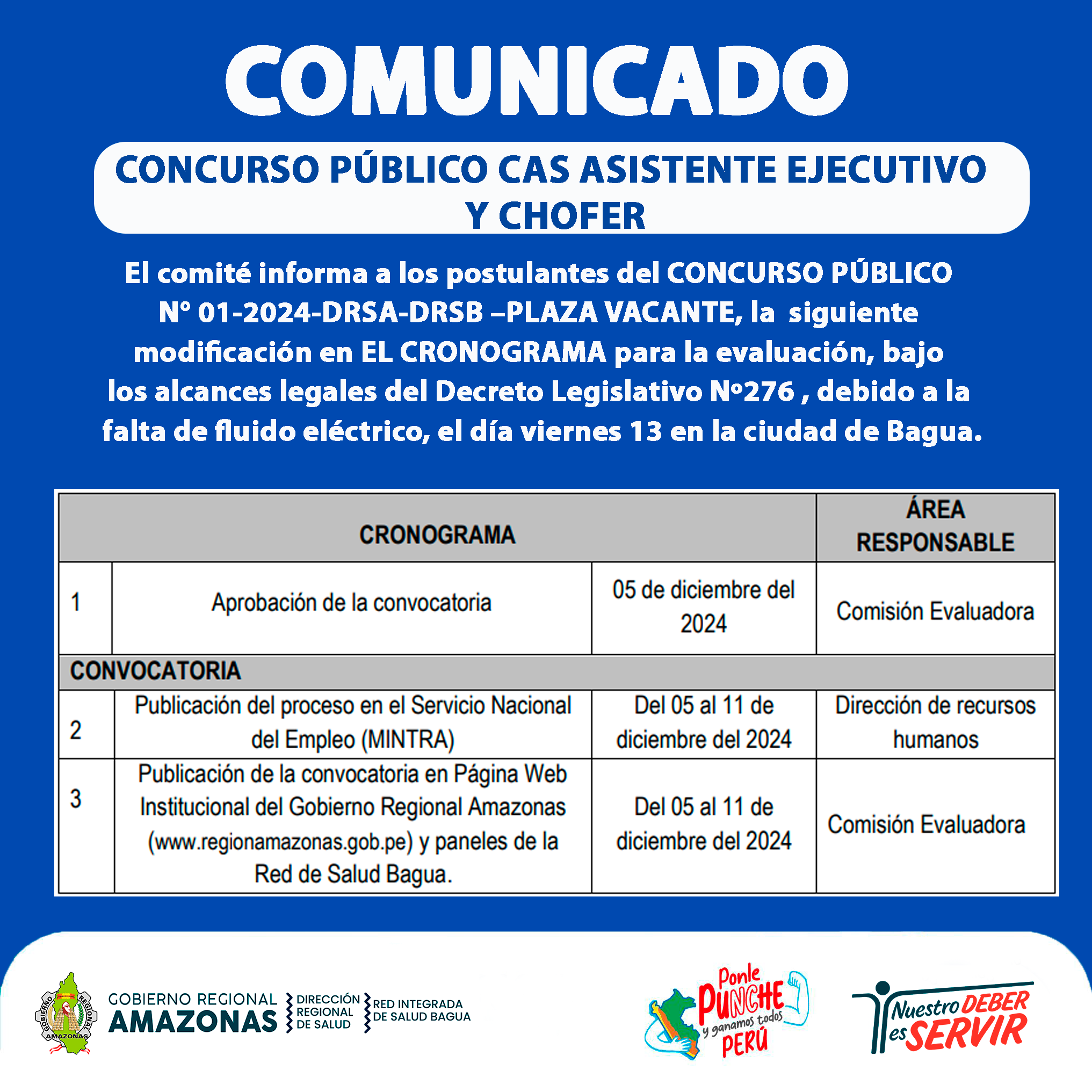 comunicado