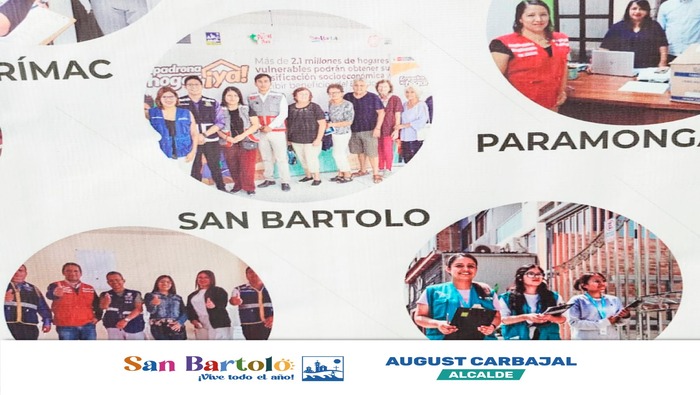 La Municipalidad de San Bartolo fue premiada por el Ministerio de Desarrollo e Inclusión Social por su destacada participación y cumplimiento de la meta de Empadronamiento Masivo 2024.
