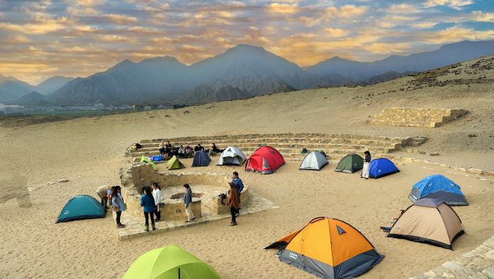 Últimas oportunidades para acampar en Caral: Solsticio de verano y Año Nuevo