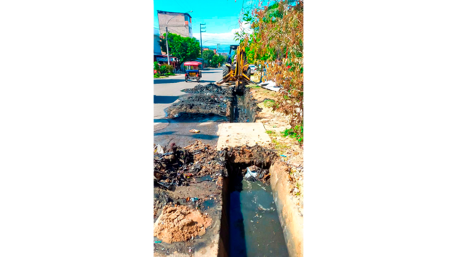 Plan de descolmatación u limpieza de cunetas y drenajes pluviales en la ciudad de Tarapoto. 