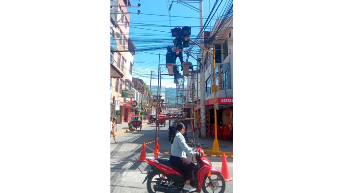 Pintado de zonas rígidas en Tarapoto.