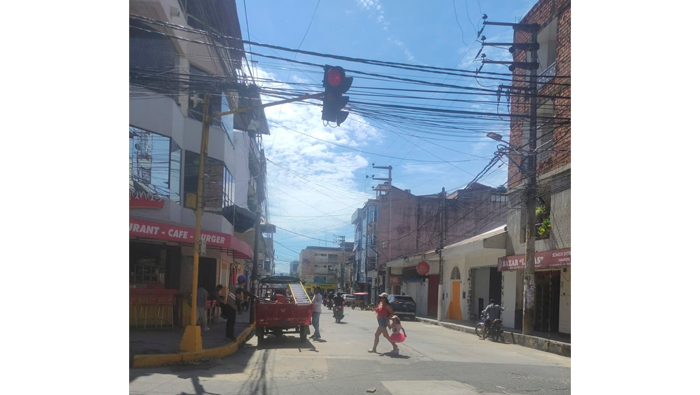 Pintado de zonas rígidas en Tarapoto.