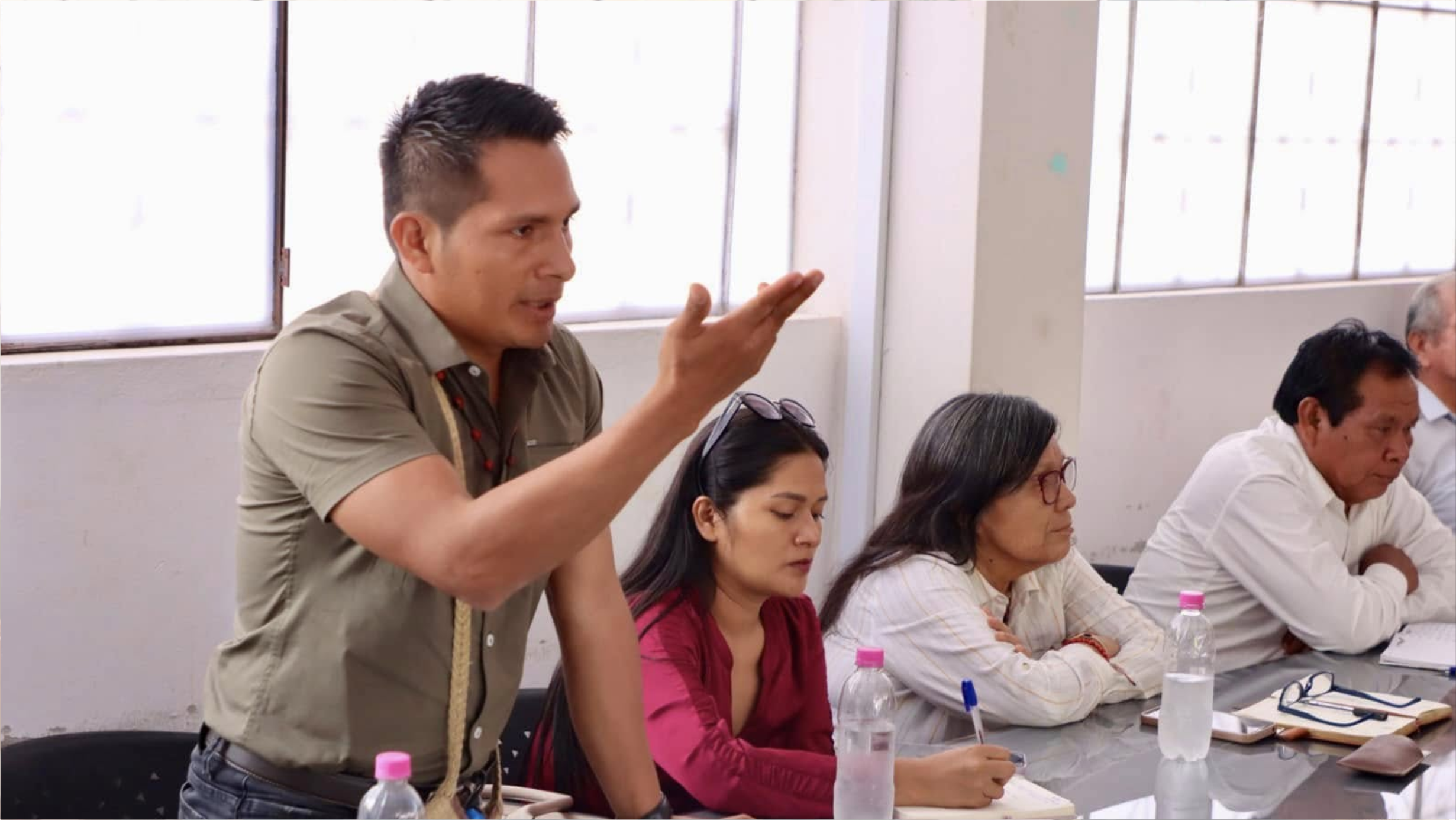 Pastor Izquierdo Suárez Participa de III Mesa Técnica de Trabajo de la EESPP "César Abraham Vallejo" de Bagua
