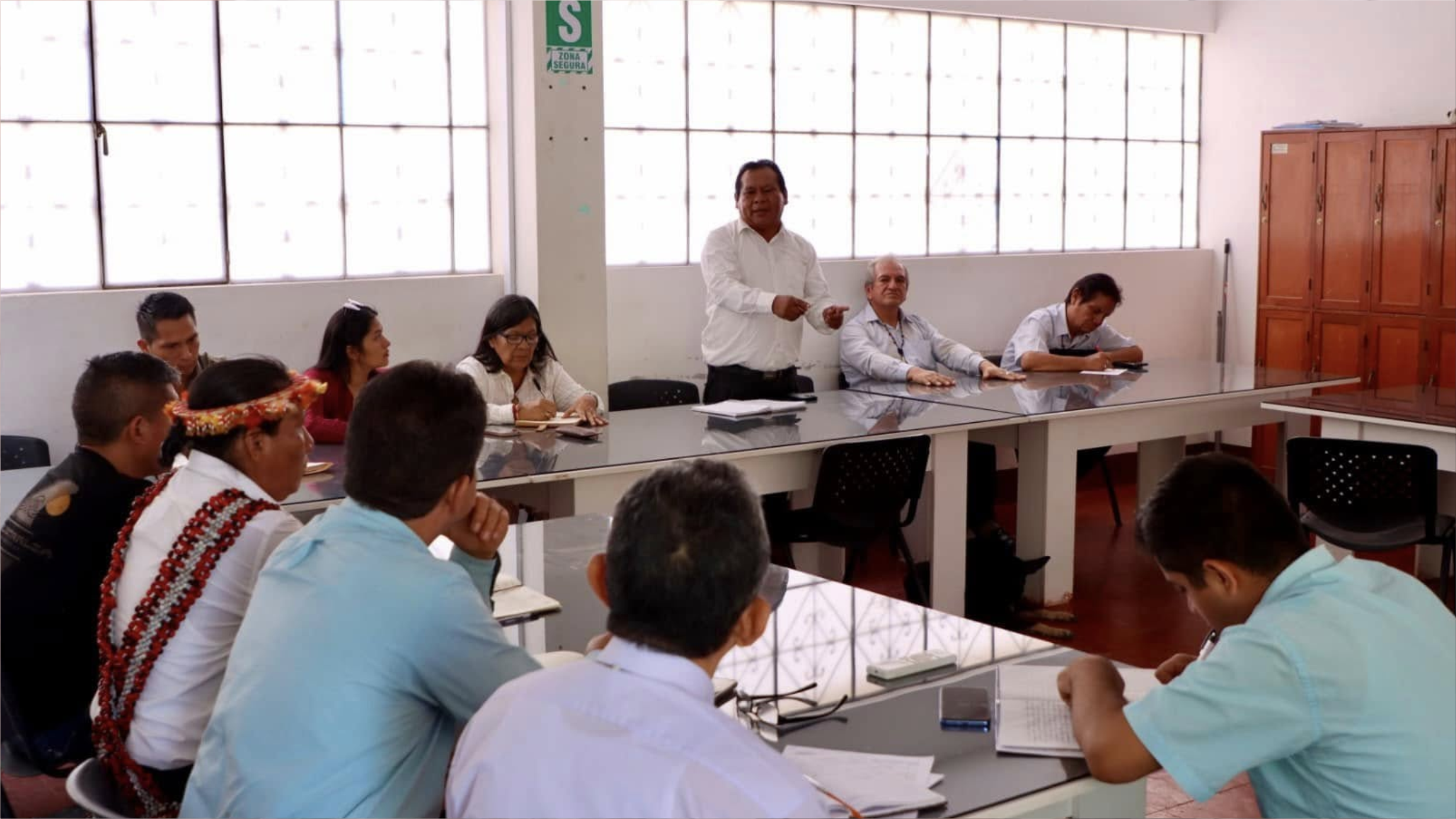 Pastor Izquierdo Suárez Participa de III Mesa Técnica de Trabajo de la EESPP "César Abraham Vallejo" de Bagua