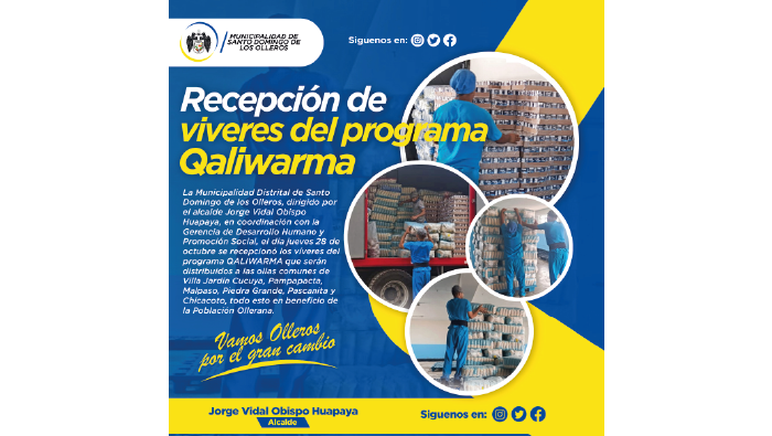 Recepción de Viveres del Programa Qaliwarma_Mesa de trabajo 1