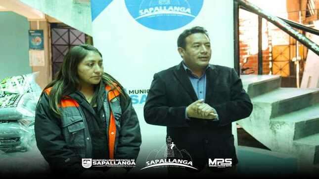 Frazadas y calaminas para afectados por intenass lluvias