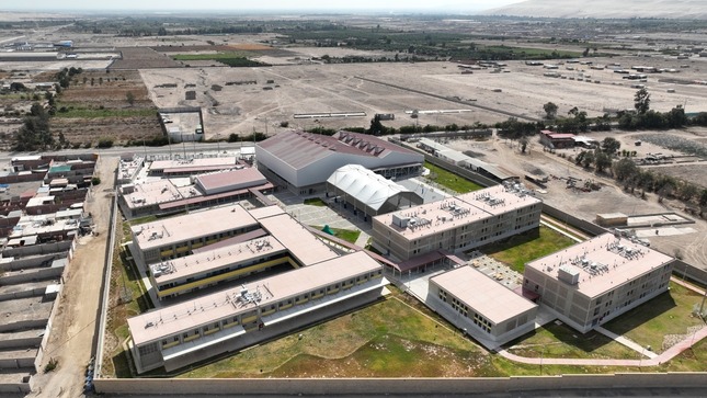 Moderna infraestructura educativa fue ejecutada bajo el mecanismo de Obras por Impuestos y financiada por la empresa minera Southern Perú Copper Corporation.