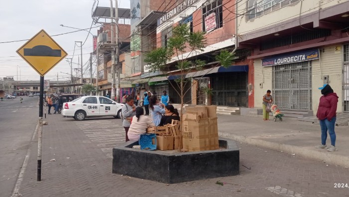 No al comercio ambulatorio