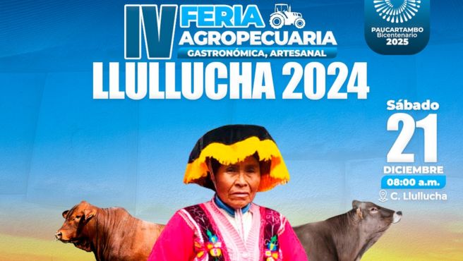 Archivo imagen de IV Feria Agropecuaria, Gastronomica, Artesanal Llullucha 2024