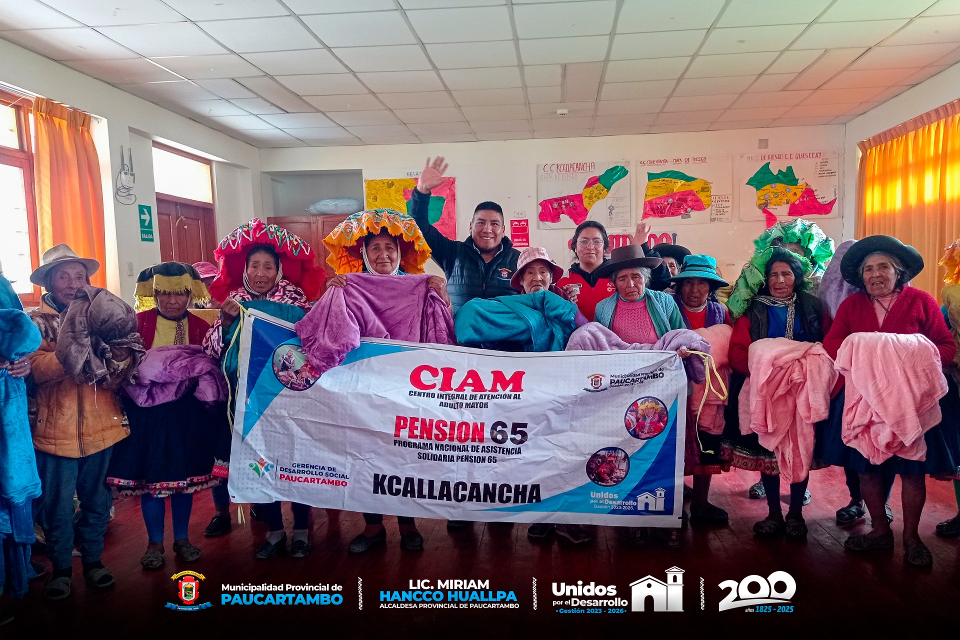Archivo imagen de MPP realizo Campaña Navideña del CIAM y Pensión 65 "Amor y Abrigo para nuestros Adultos Mayores"