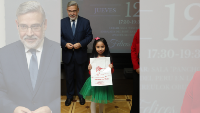 Embajada del Perú en Rusia fortalece los lazos con los connacionales a través de un compartir navideño
