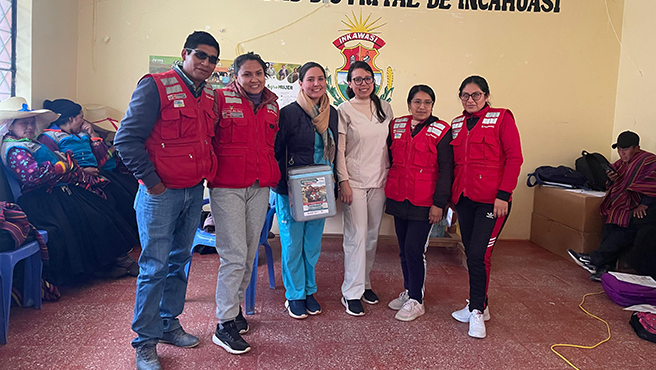 Centro de Salud Incahuasi sumando aliados en la lucha por una población libre de anemia