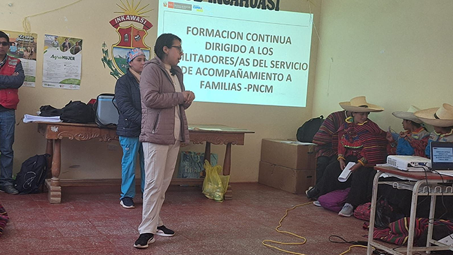 Centro de Salud Incahuasi sumando aliados en la lucha por una población libre de anemia