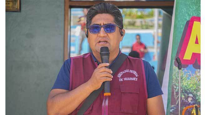 Municipalidad realiza entrega de bienes a la asociación Agropampa Huayan, ganadores del Procompite 2024-i
