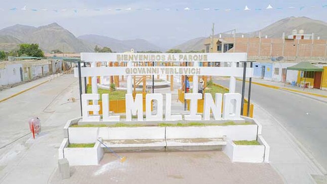 ¡MUY PRONTO! C.P. EL MOLINO tendrá moderna infraestructura de su parque “GIOVANNI TERLEVICH”