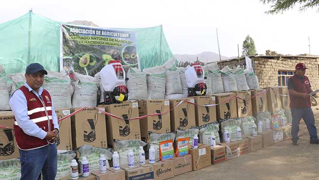PRO COMPITE 2024 – I continua apoyando a los agricultores del valle de Huarmey.