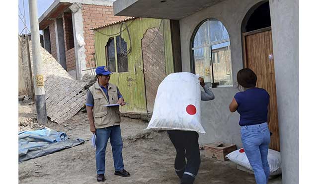 Municipalidad continúa abasteciendo a los comités de “Vaso de leche” de la provincia de Huarmey