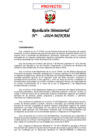 Vista preliminar de documento PROYECTO DE RM - APROBACION DE MODIFICACION LISTADO MTC