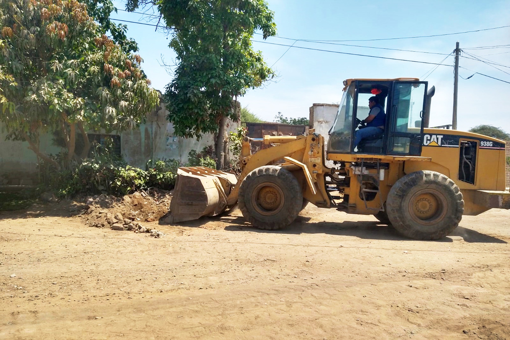 Avances en la limpieza de desmontes en Guadalupe