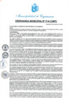 Vista preliminar de documento ORDENANZA MUNICIPAL N° 914-CMPC