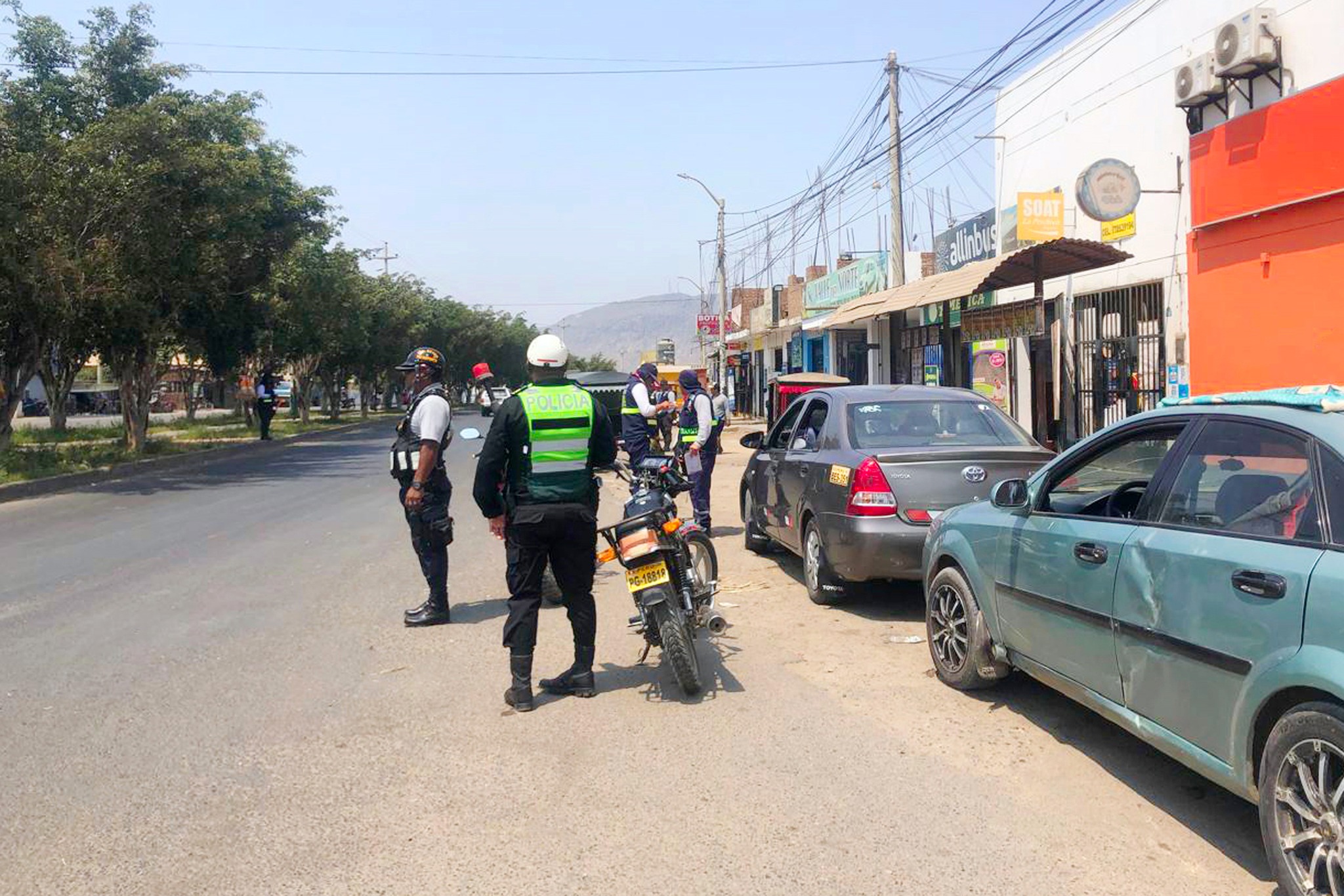 Control y fiscalización vial en Guadalupe