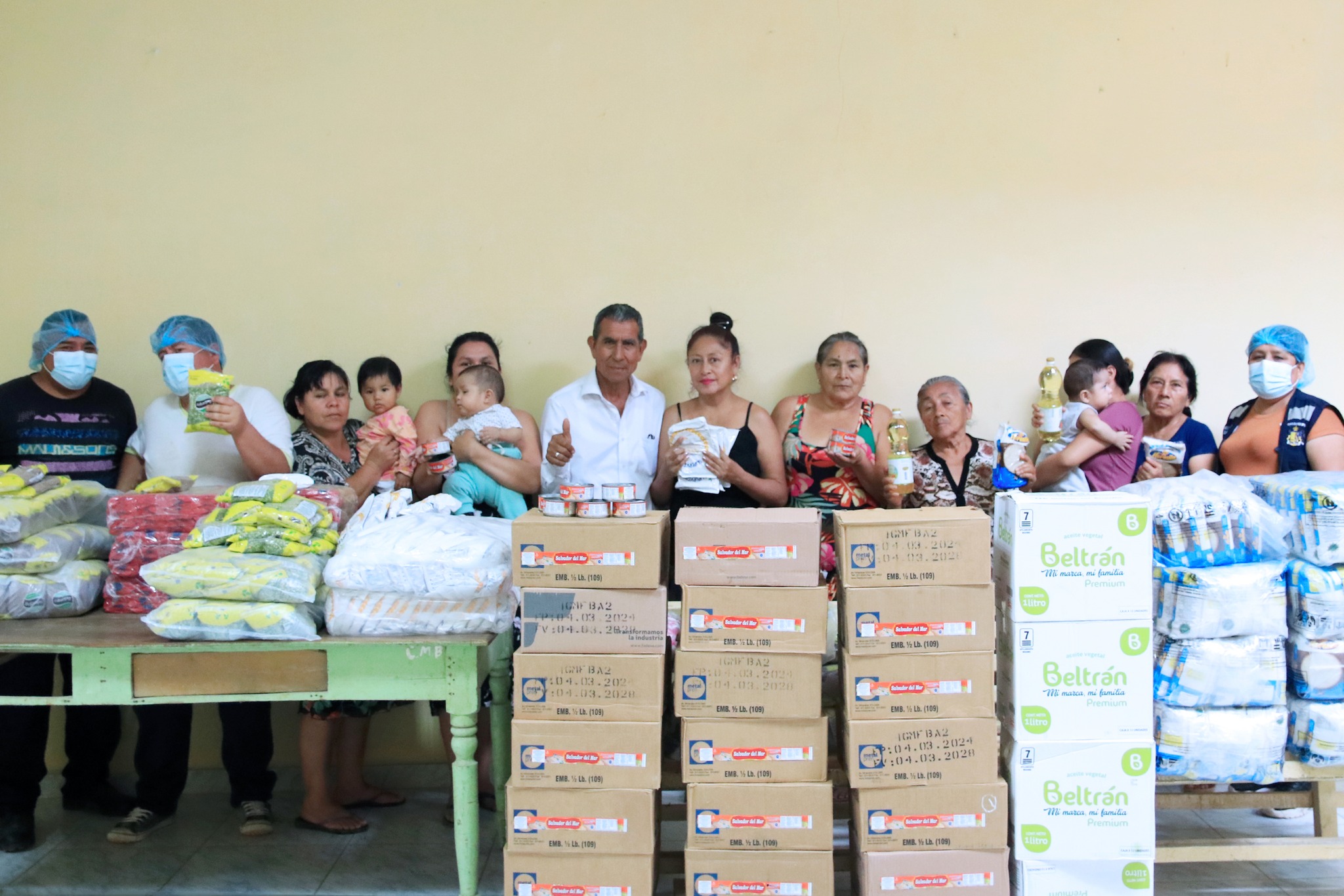 ¡18 toneladas de alimentos vienen siendo repartidos a nuestras ollas comunes!
