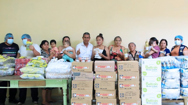 ¡18 toneladas de alimentos vienen siendo repartidos a nuestras ollas comunes! 